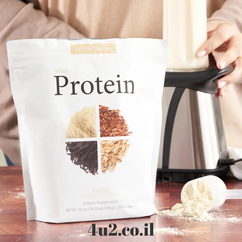 פודינג וניל טבעי עשיר בחלבון