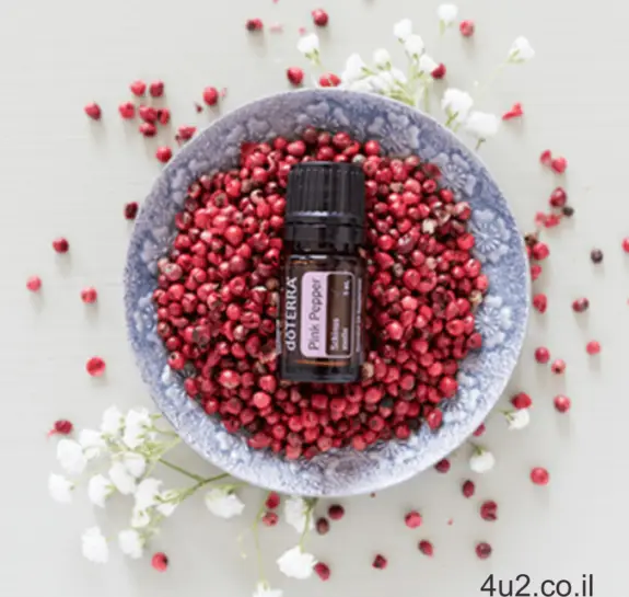 פלפל ורוד, שמן אתרי טהור, 5 מ"ל