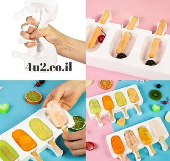 תבנית סיליקון להכנת ארטיקים